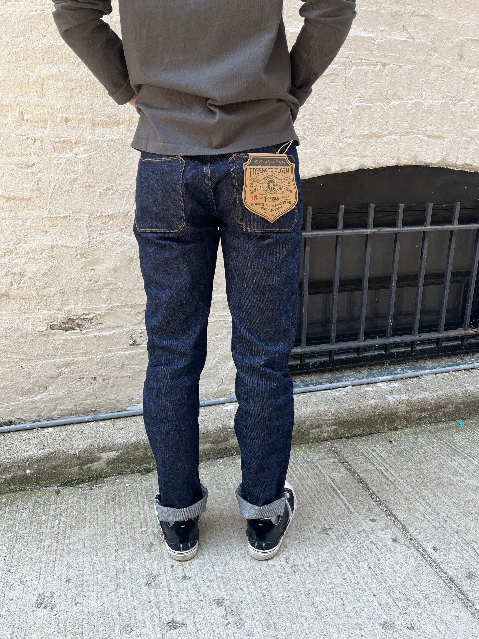 Portola Classic Tapered 16 Ounce Rinsed Denim
