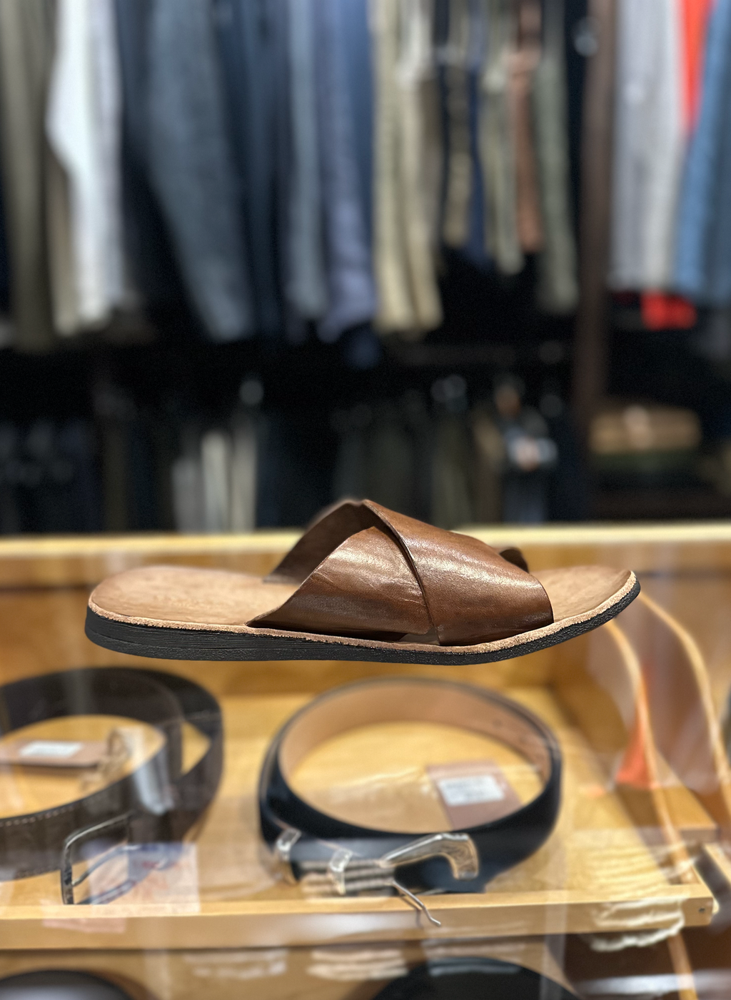 46510 Men's Upper TCAPO Calfskin Sandal