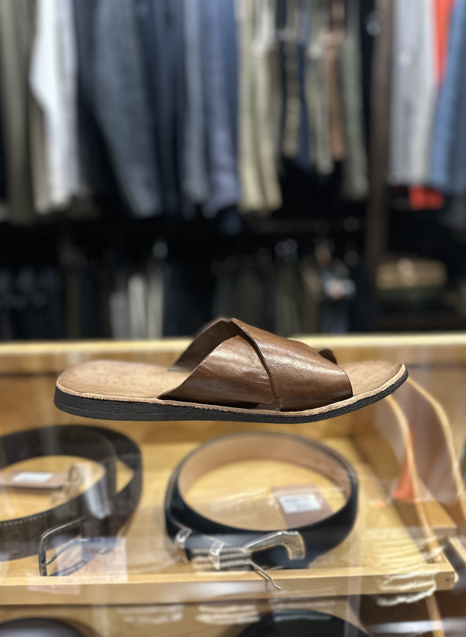 46510 Men's Upper TCAPO Calfskin Sandal
