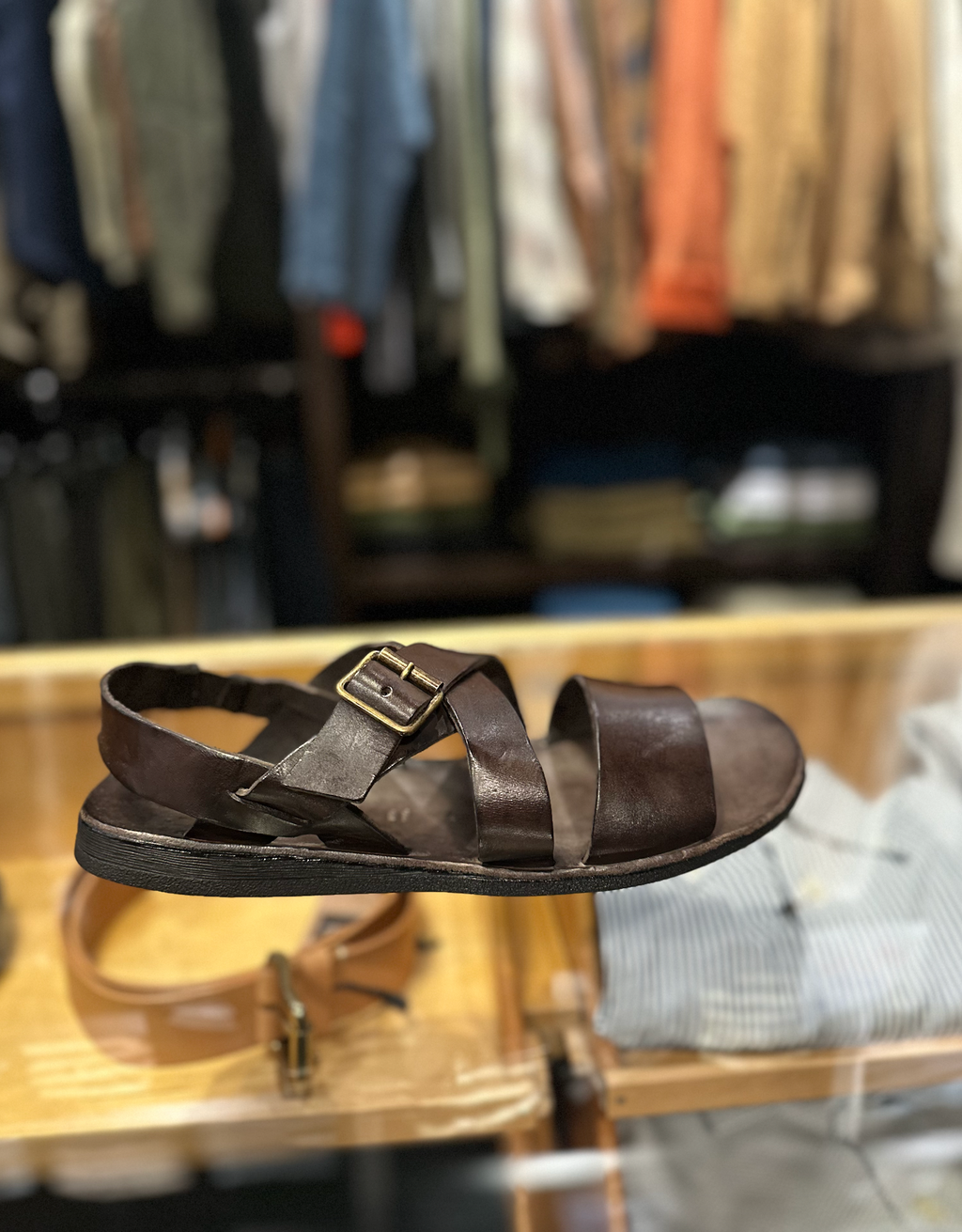 46756 Men's Upper TCAPO Calfskin Sandal