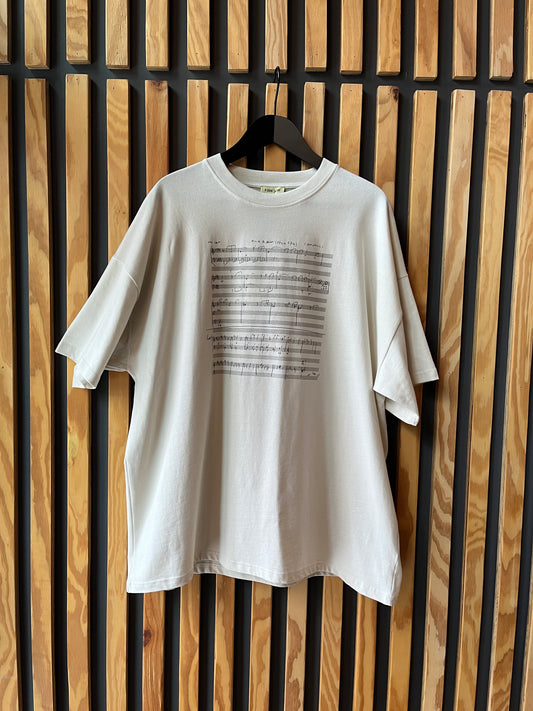 TS29 Printed Music T-Shirt