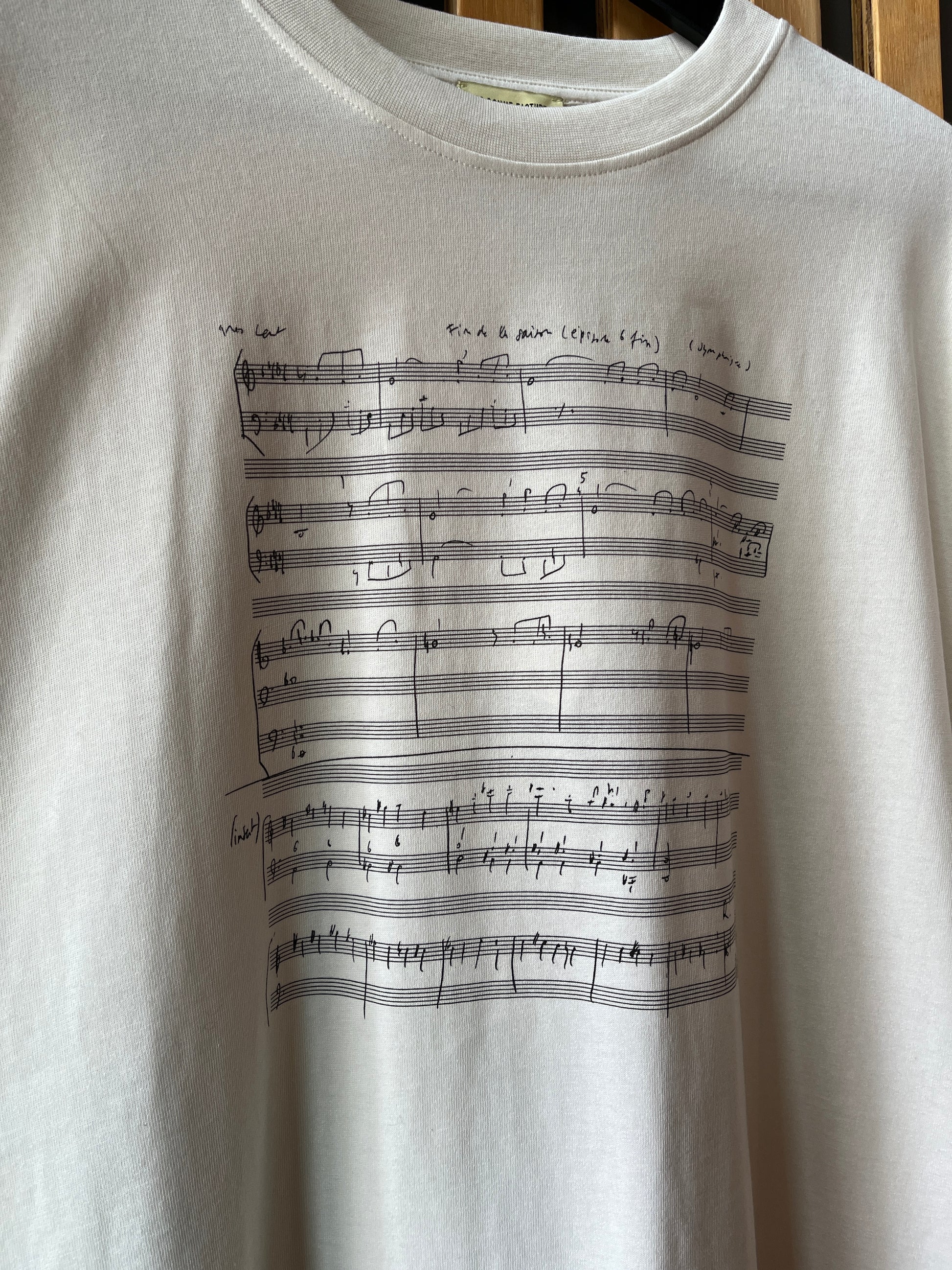 TS29 Printed Music T-Shirt