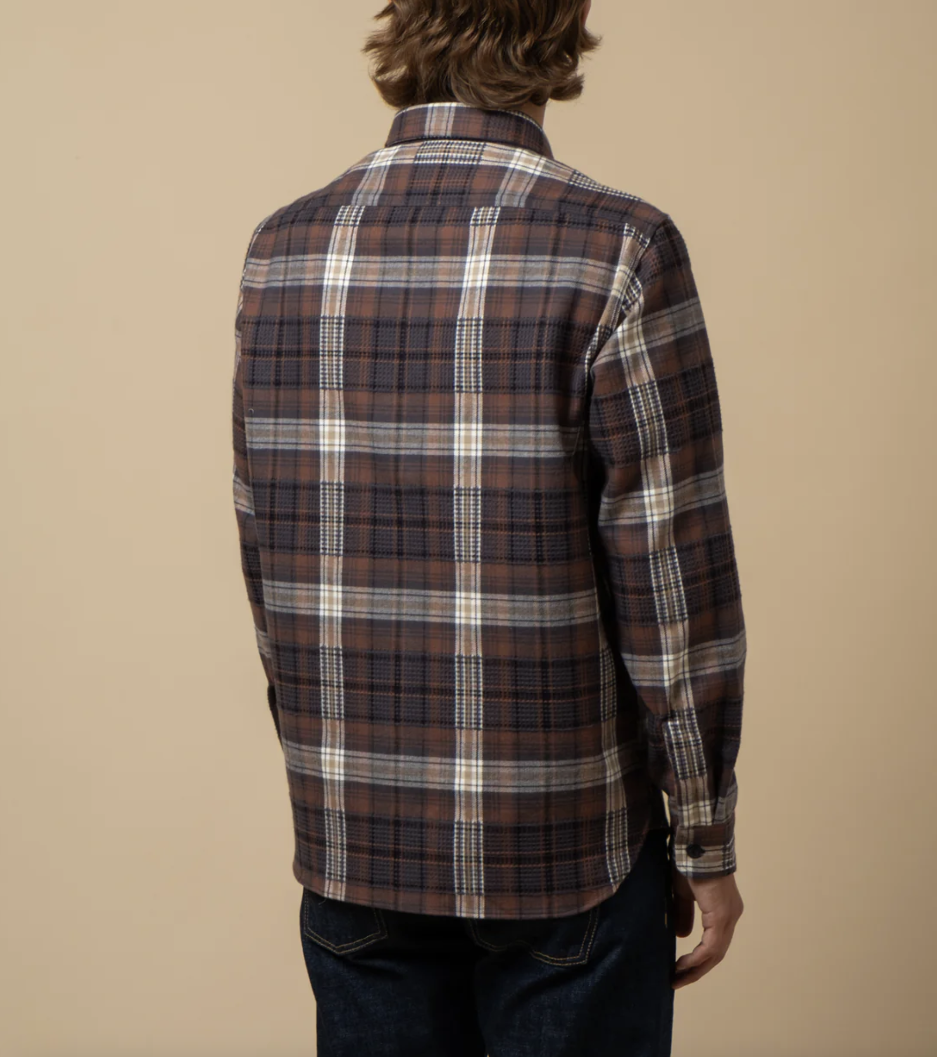 COF S21 Heavy Flannel Post Man Shirt
