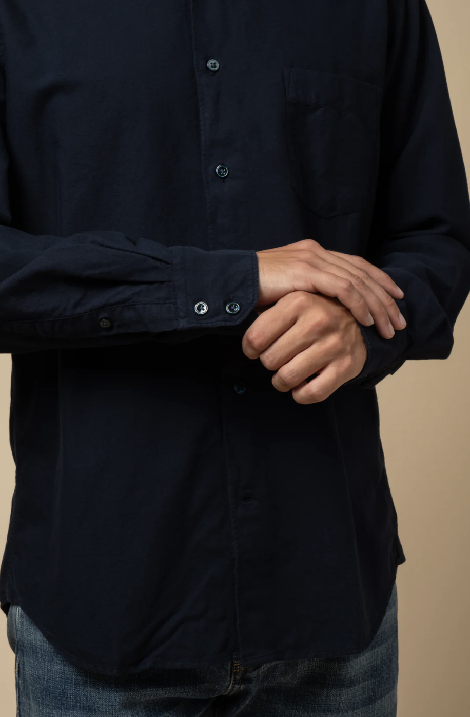 Garment Dyed Standard Oxford Shirt