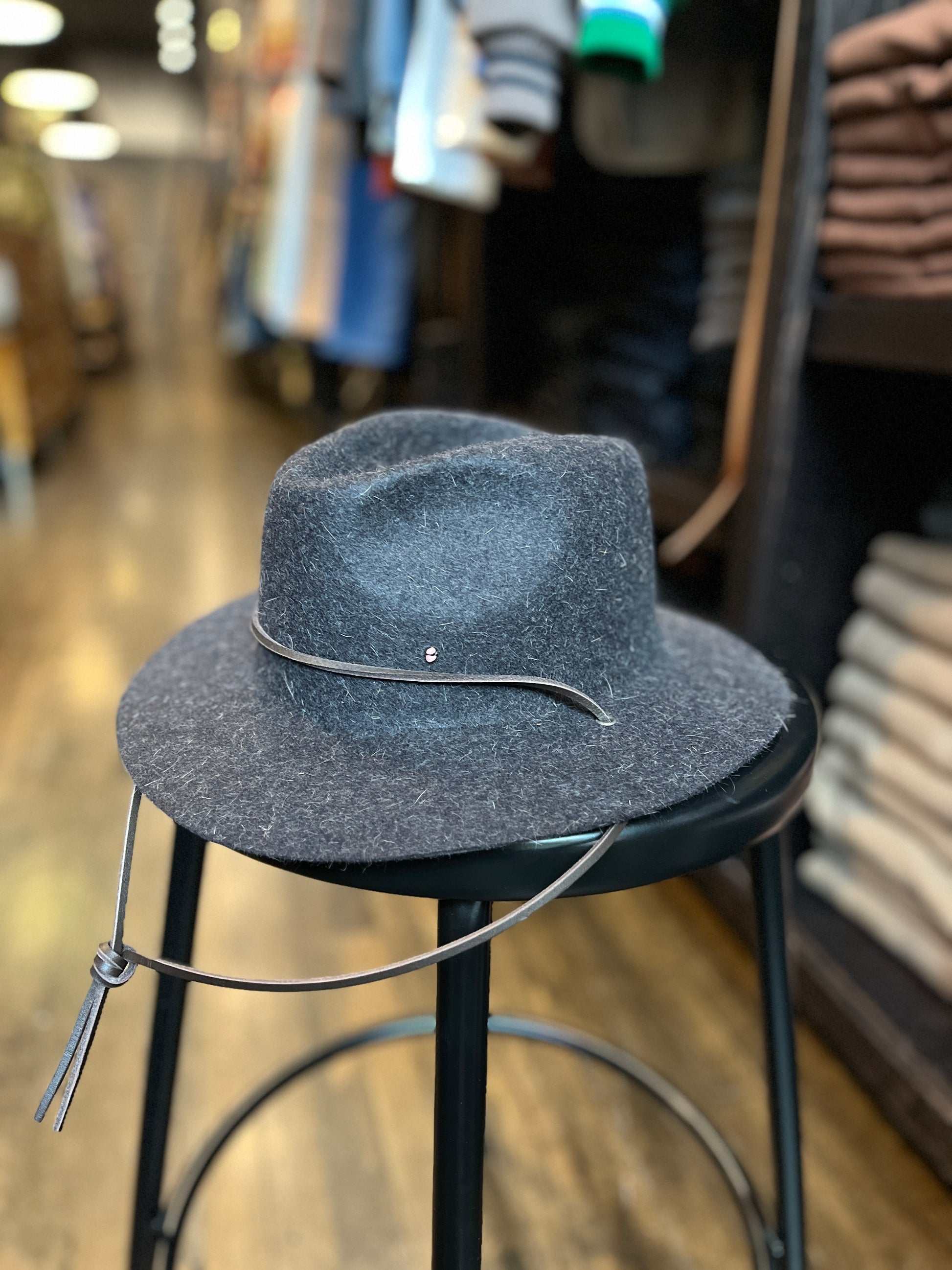 Wandermate Raw Fedora Crown Hat