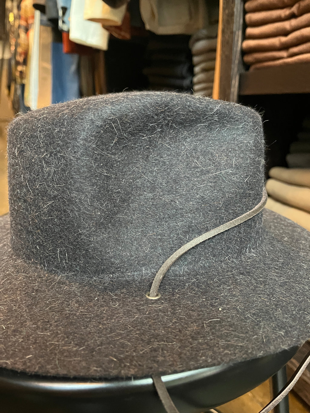 Wandermate Raw Fedora Crown Hat
