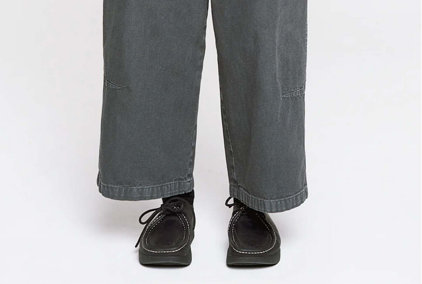 Submarine Brushed Canvas Cropped Chino