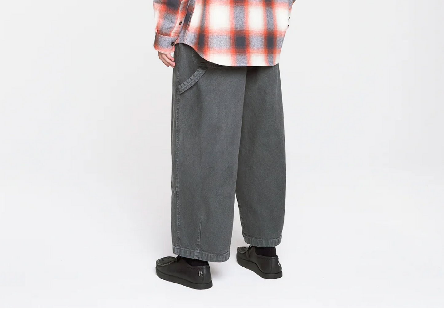 Submarine Brushed Canvas Cropped Chino