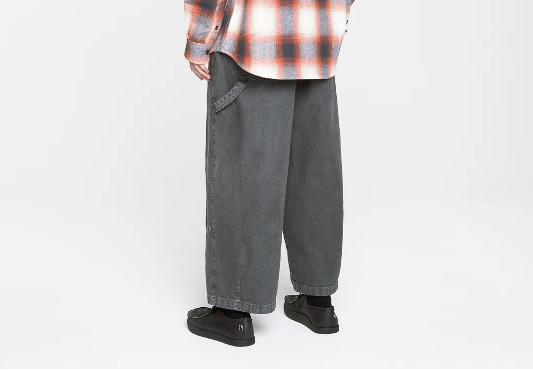 Submarine Brushed Canvas Cropped Chino