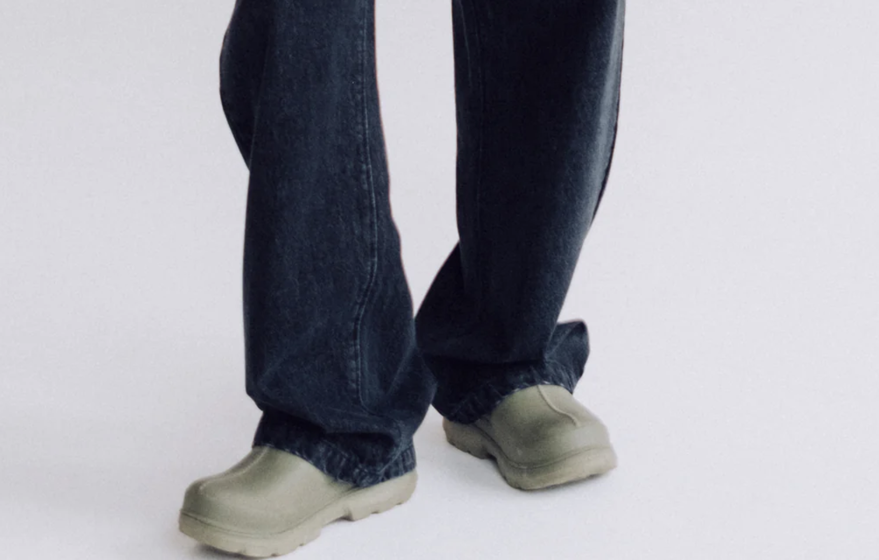 Guerilla Black Denim Loose Fit Army Pant