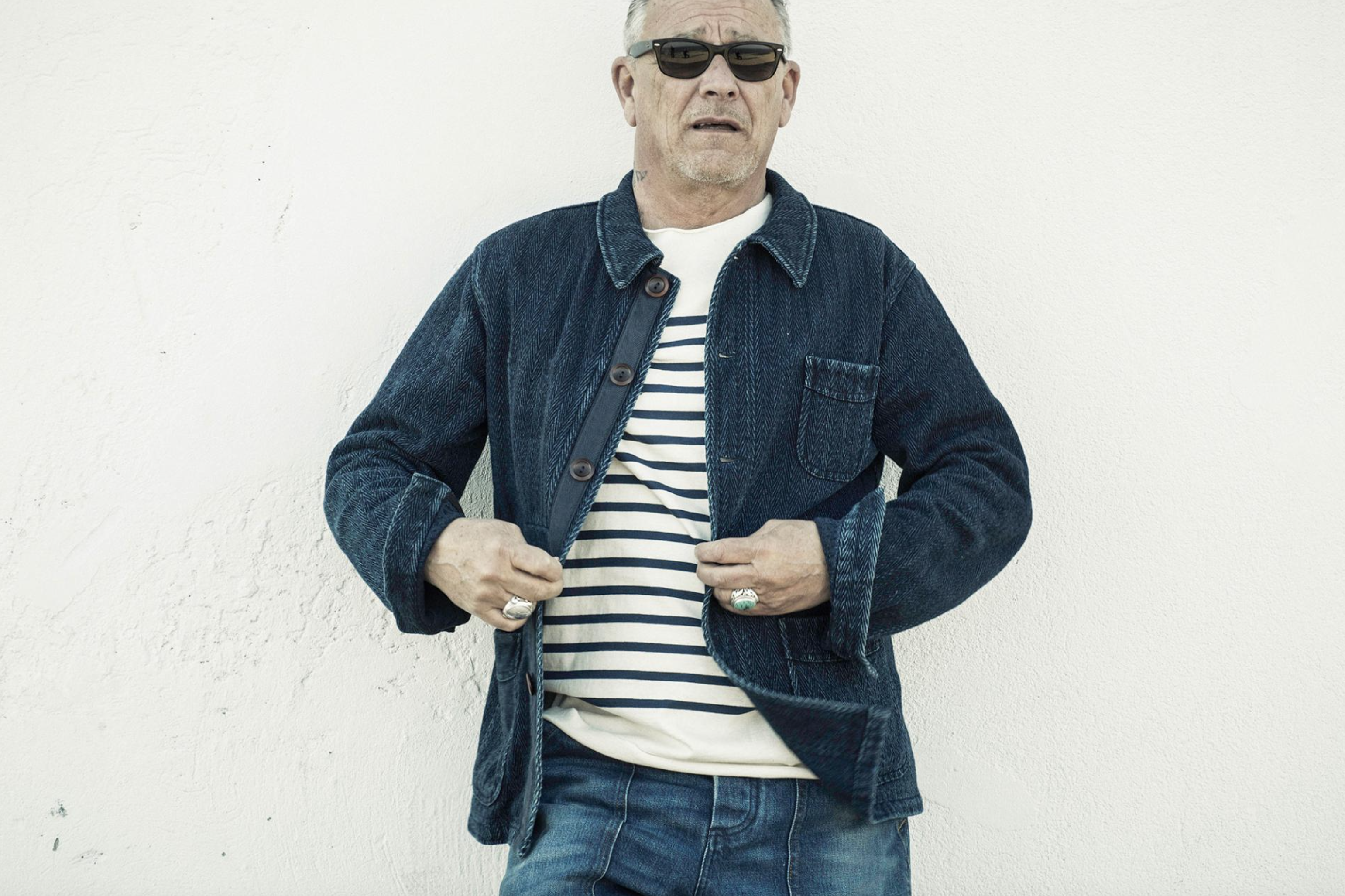 Bourgeron Sashiko Men's Jacket