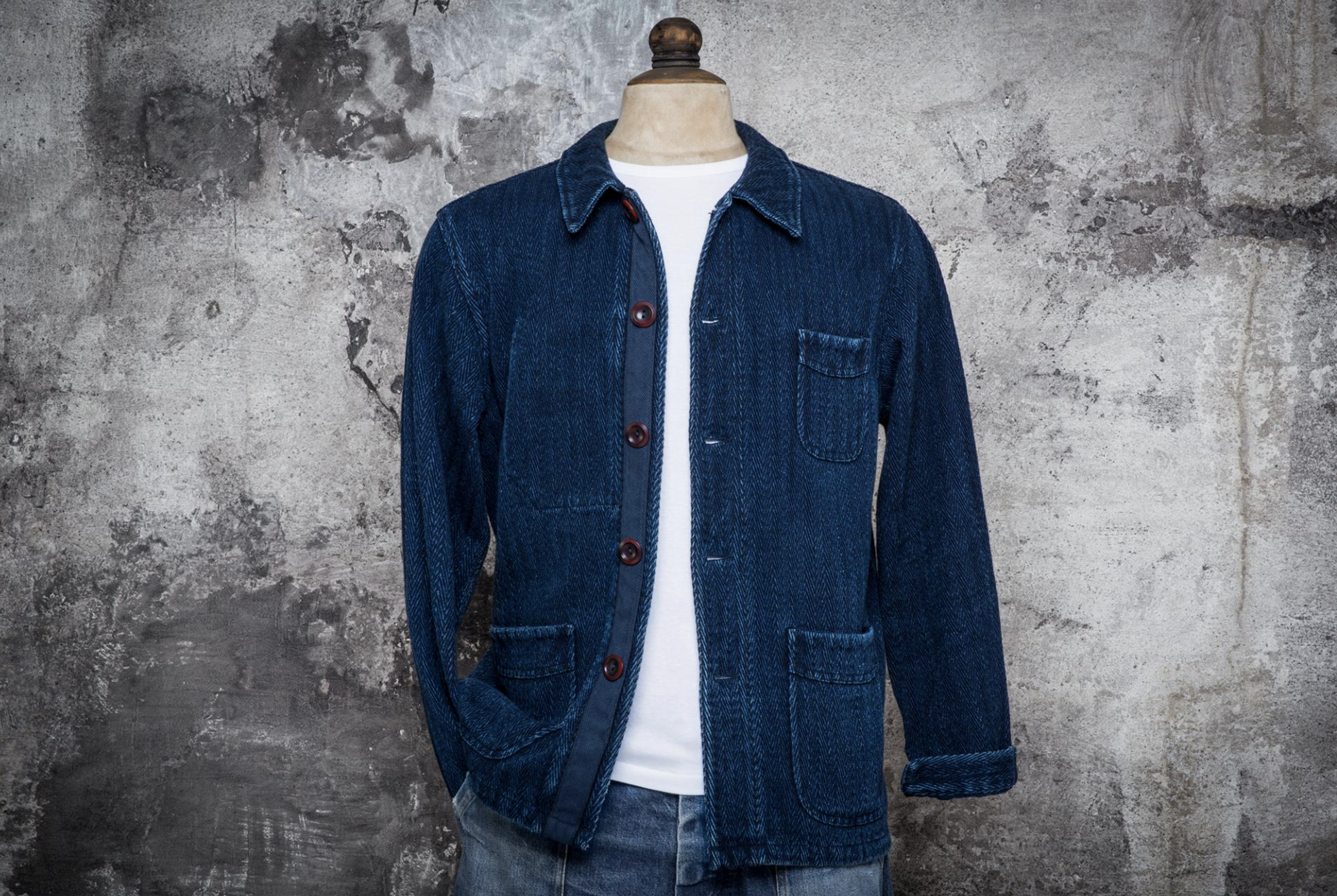 Bourgeron Sashiko Men's Jacket