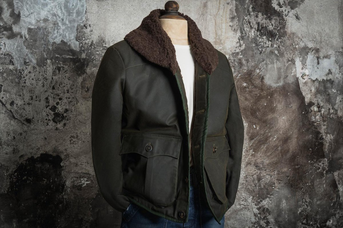 Men's Aviateur Waxed Coat