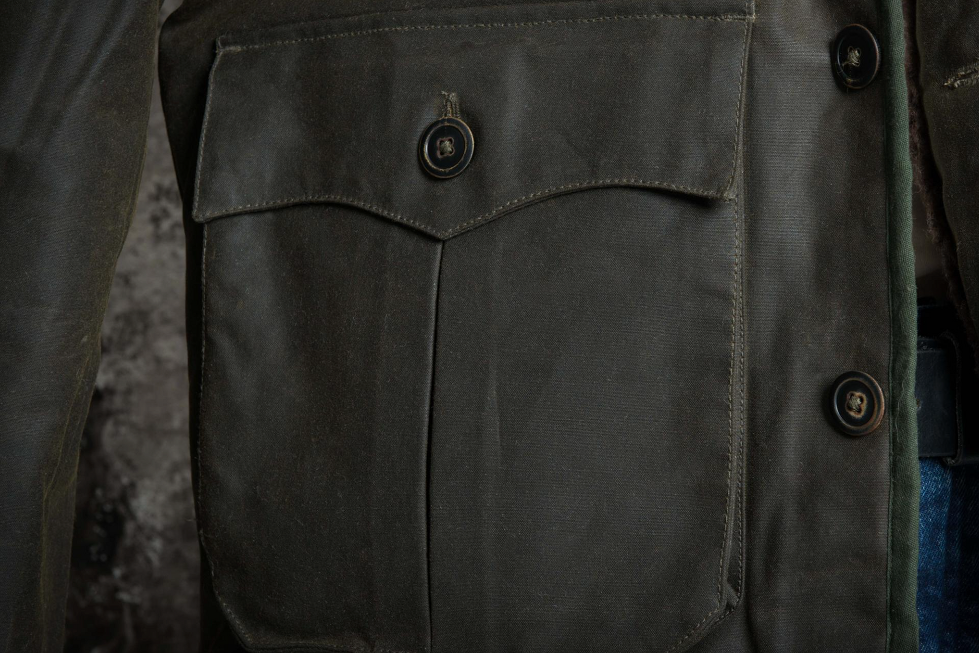 Men's Aviateur Waxed Coat