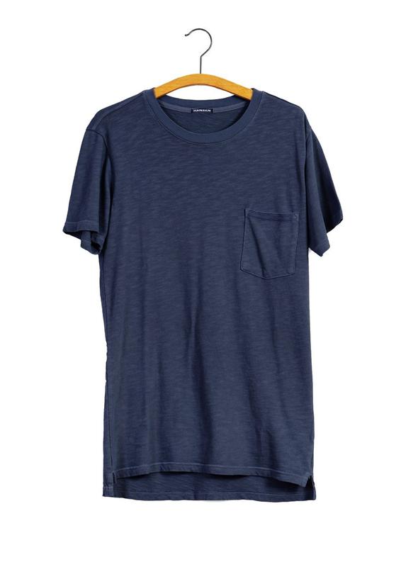 James Crew Neck Pocket T