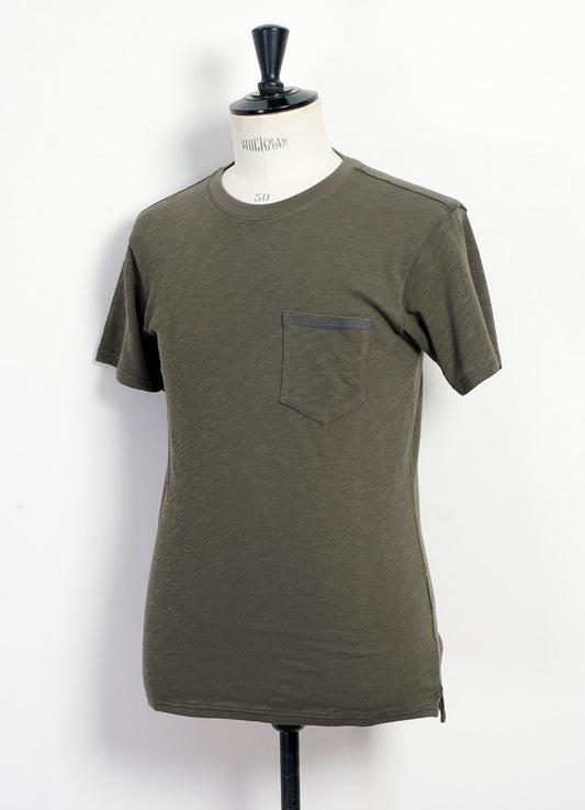 James Crew Neck Pocket T
