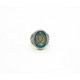 B39B Bague Chevalière "Thunderbird" BLEU